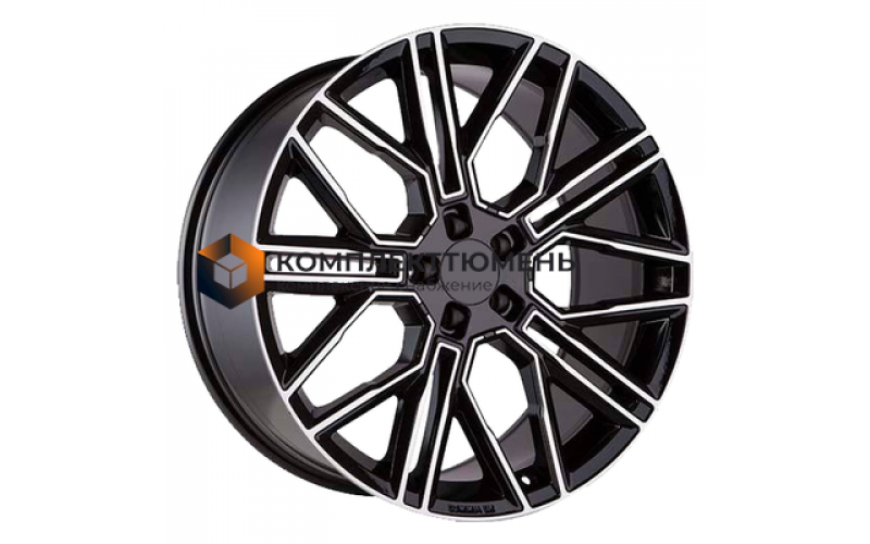 9,5x21/5x112 ET37 D66,6 KHW2101 (Front) Black-FP