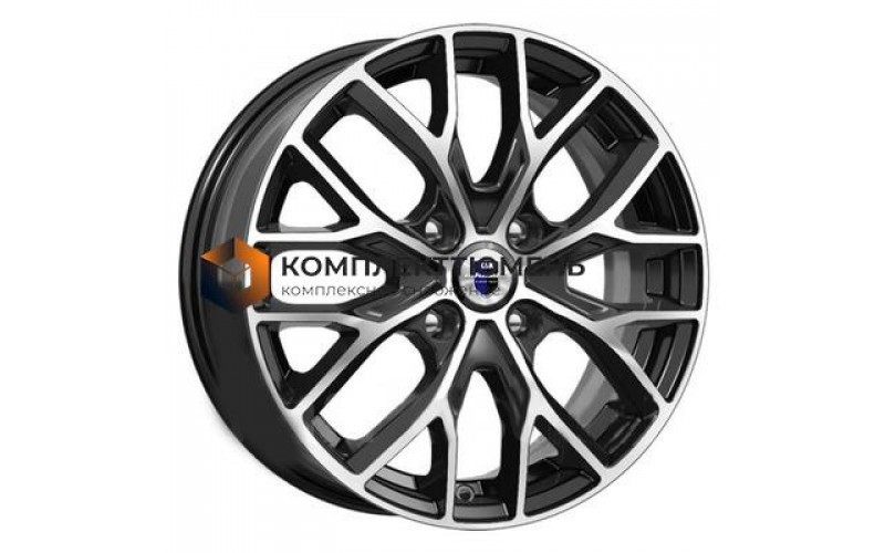 6x16/4x100 ET37 D60,1 Лилиом-оригинал (КС891) Алмаз черный