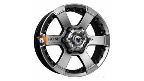 7x16/6x139,7 ET30 D106,1 M56 (КС593) Дарк платинум