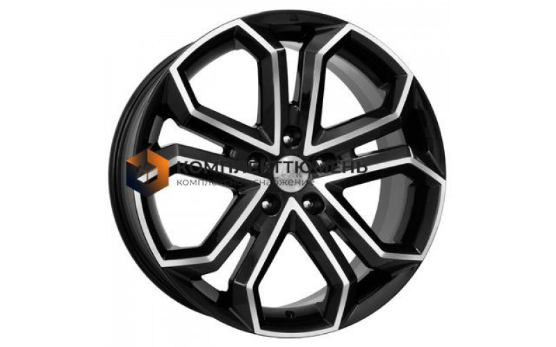 8,5x19/5x114,3 ET45 D67,1 Пандора (КС466) Алмаз черный