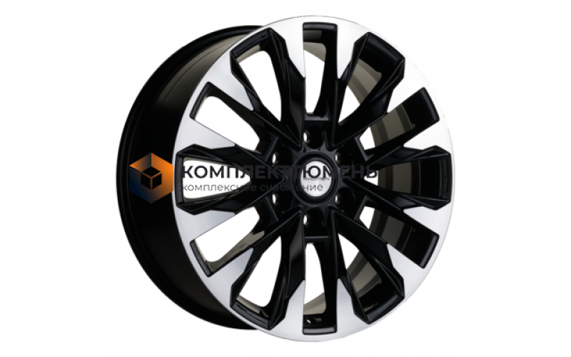 8x20/6x139,7 ET25 D106,1 KHW2010 (LC Prado) Black-FP