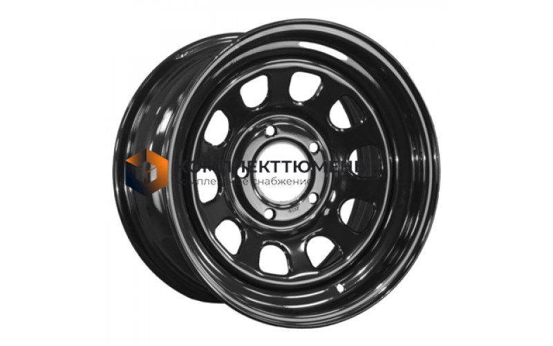 8x16/5x130 ET20 D84 Mercedes Semicircle Gloss Black (LTM)