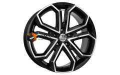 8,5x19/5x130 ET38 D84,1 Пандора (КС466) Алмаз черный