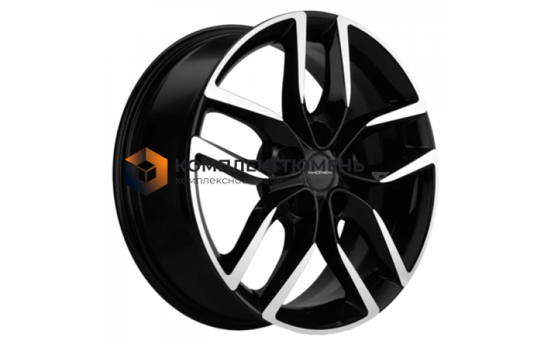 6,5x17/5x112 ET38 D57,1 KHW1708 (Kodiaq/Tiguan) Black-FP