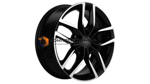 6,5x17/5x114,3 ET45 D60,1 KHW1708 (Toyota C-HR) Black-FP