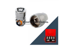 Гайка секретная M12x1,5 (35), конус, закрытая, 4+2 ключа, CH, L2207 Anmax