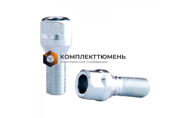 Болт M12x1,5 (56/ 31) hex17 конус CH (КИТАЙ) H-956-07