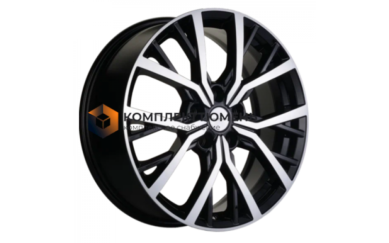 7x18/5x114,3 ET50 D54,1 KHW1806 (Coolray) Black-FP