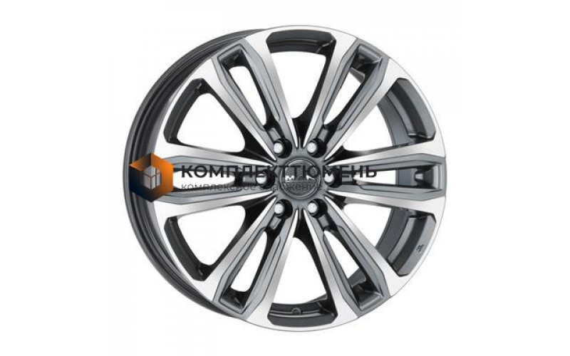 7,5x17/6x139,7 ET50 D93,1 Safari 6 Gunmetal Mirror Face