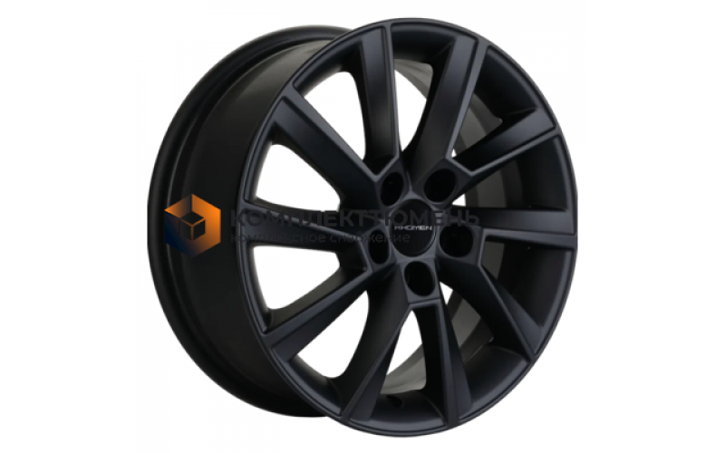 6x15/5x100 ET38 D57,1 KHW1507 (Rapid/Fabia) Black matt