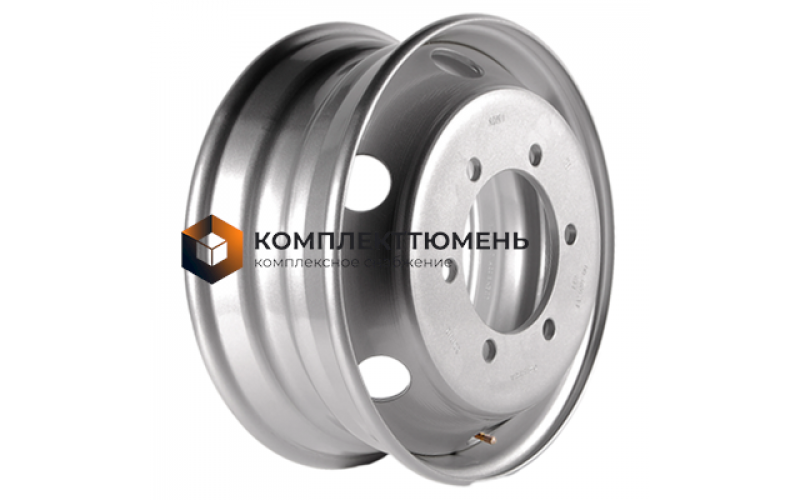 6x17,5/6x222,25 ET135 D164 Sil (YZ) (12 мм) Азия (HD72,78, HINO, ISUZU)