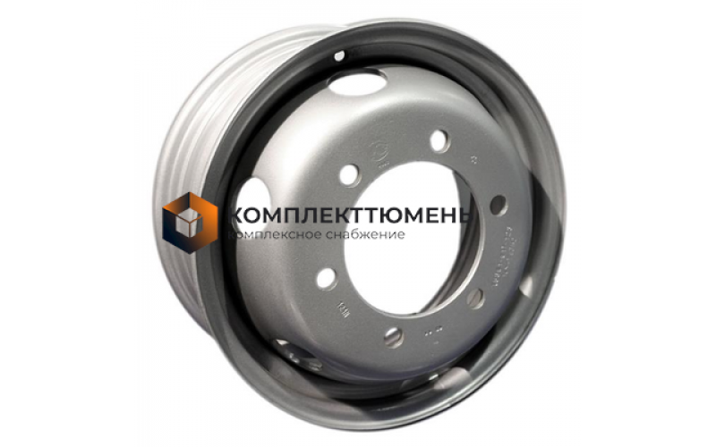 6x17,5/6x222,25 ET127 D164 M20 Silver (RZB35693OE) (8,7 мм) 1 800 кг