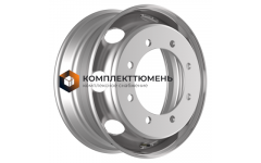 6,75x19,5/8x275 ET136 D221 M20 Silver (RZB35654OE) (10,5 мм) 2 500 кг