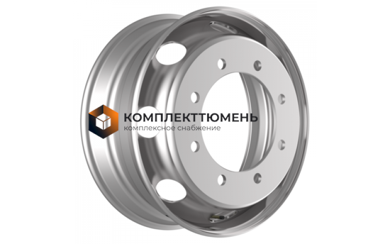 6,75x19,5/8x275 ET136 D221 M20 Silver (RZB35654OE) (10,5 мм) 2 500 кг