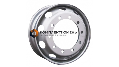 8,25x22,5/10x335 ET169 D281 Sil (BT22814) (14 мм) Китай, Европеец 3 600 кг с вент.