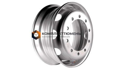 9x22,5/10x335 ET175 D281 Silver (H229007) (18 мм) Китай, Европеец 7 000 кг (усил.) 9x22,5/10x335 ET175 D281 Silver (H229007) (18 мм) Китай, Европеец 7 000 кг (усил.)