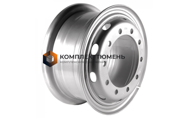 8,25x22,5/10x335 ET165 D281 Silver (9228204) (14 мм) 2 600 кг
